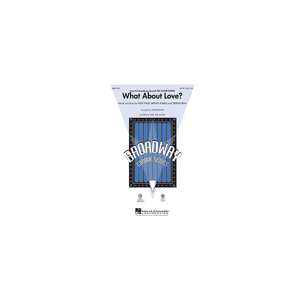 What About Love? (from The Color Purple) - Synthesizer (opt.)