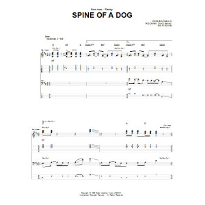 Spine Of A Dog