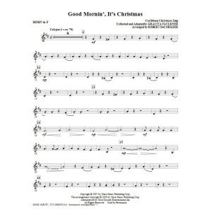 Good Mornin', It's Christmas - Horn in F