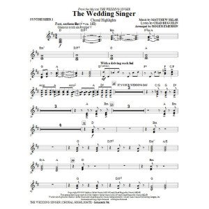 The Wedding Singer (Choral Highlights) - Synthesizer I