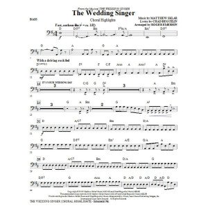 The Wedding Singer (Choral Highlights) - Bass