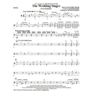 The Wedding Singer (Choral Highlights) - Drums