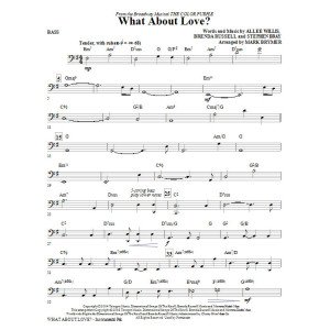 What About Love? (from The Color Purple) - Bass