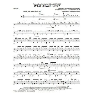 What About Love? (from The Color Purple) - Drums