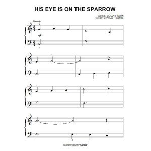 His Eye Is On The Sparrow
