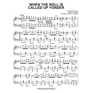 When The Roll Is Called Up Yonder [Ragtime version]