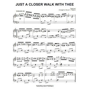 Just A Closer Walk With Thee [Ragtime version]