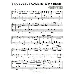 Since Jesus Came Into My Heart [Ragtime version]