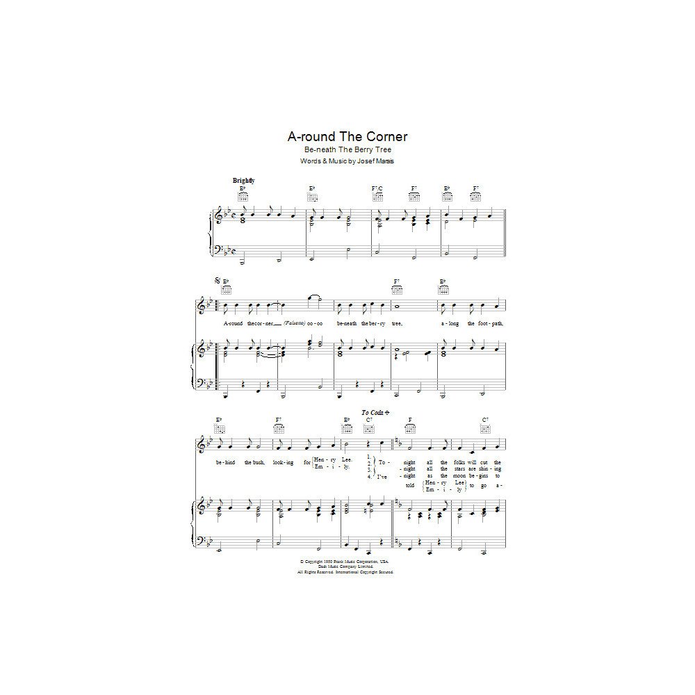 A-round The Corner (Be-neath The Berry Tree)