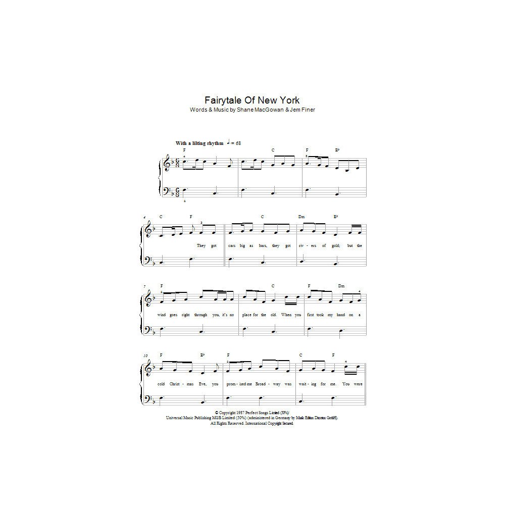 Fairytale Of New York