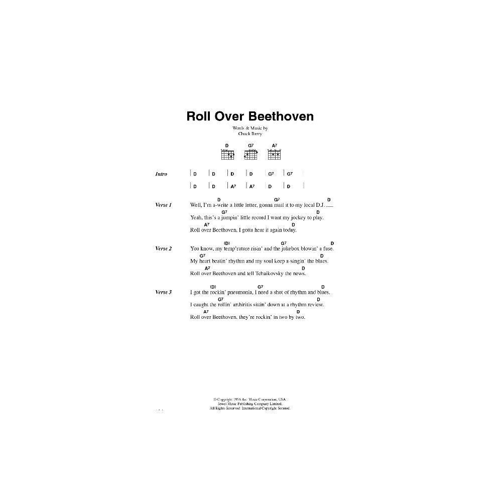 Roll Over Beethoven