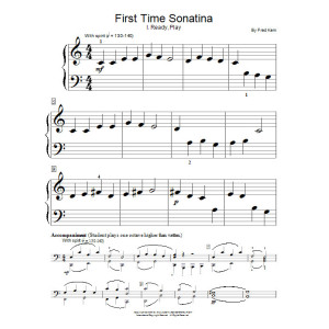 Erstmalige Sonatine