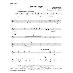 I Saw The Light - Double Bass