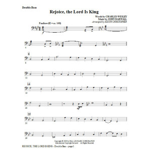 Jubelt, Der Herr ist König - Kontrabass
