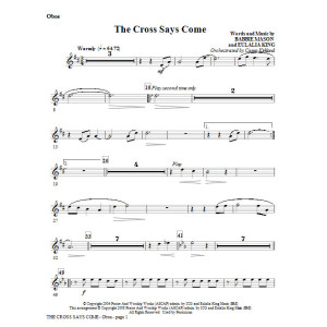 Das Kreuz sagt: Komm – Oboe