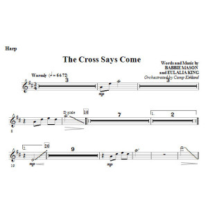 The Cross Says Come - Harp