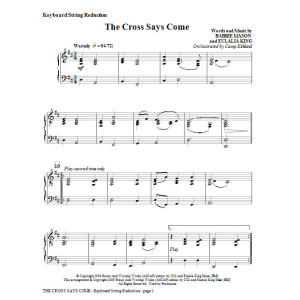 The Cross Says Come - Keyboard String Reduction