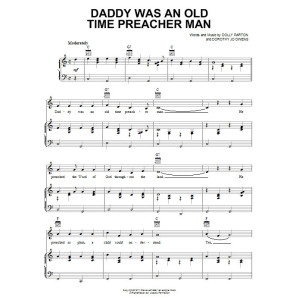 Daddy Was An Old Time Preacher Man