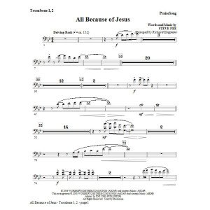 Alles Wegen Jesus - Posaune 1,2