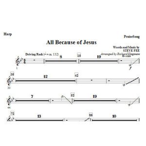 All Because Of Jesus - Harp