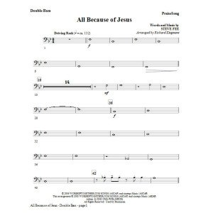 All Because Of Jesus - Double Bass