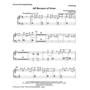 Alles Wegen Jesus - Tastatur-String-Reduktion