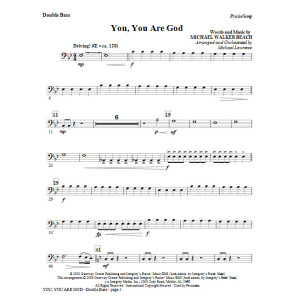 You, You Are God - Double Bass