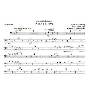 Neun bis Fünf (arr. Ed Lojeski) - Posaune