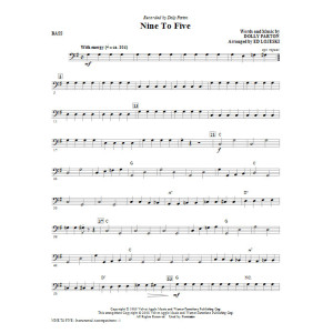Neun Bis Fünf (arr. Ed Lojeski) - Bass