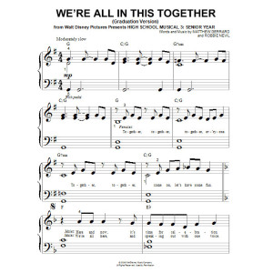 We're All In This Together (Graduation Version) (from High School Musical 3: Senior Year)