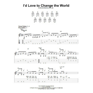 I'd Love To Change The World