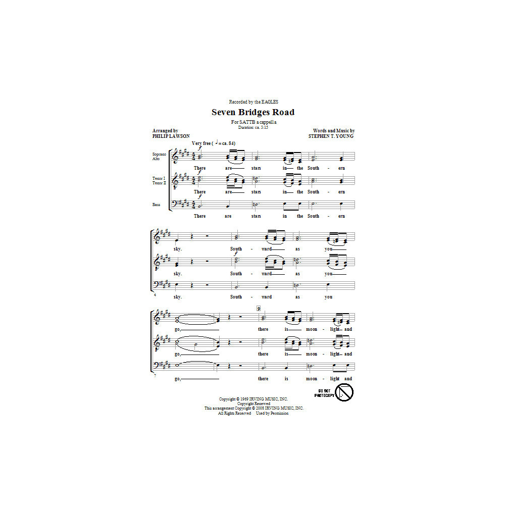 Seven Bridges Road (arr. Philip Lawson)