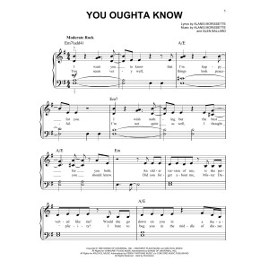 You Oughta Know
