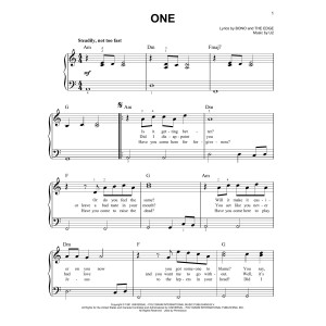 One