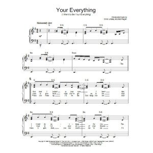 Your Everything (I Want To Be Your Everything)