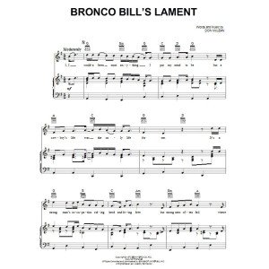 Bronco Bill's Lament