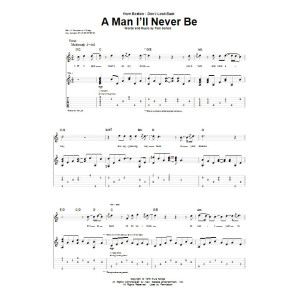 A Man I'll Never Be