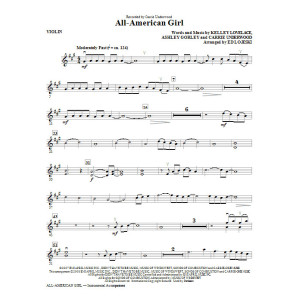 All-American Girl - Violin