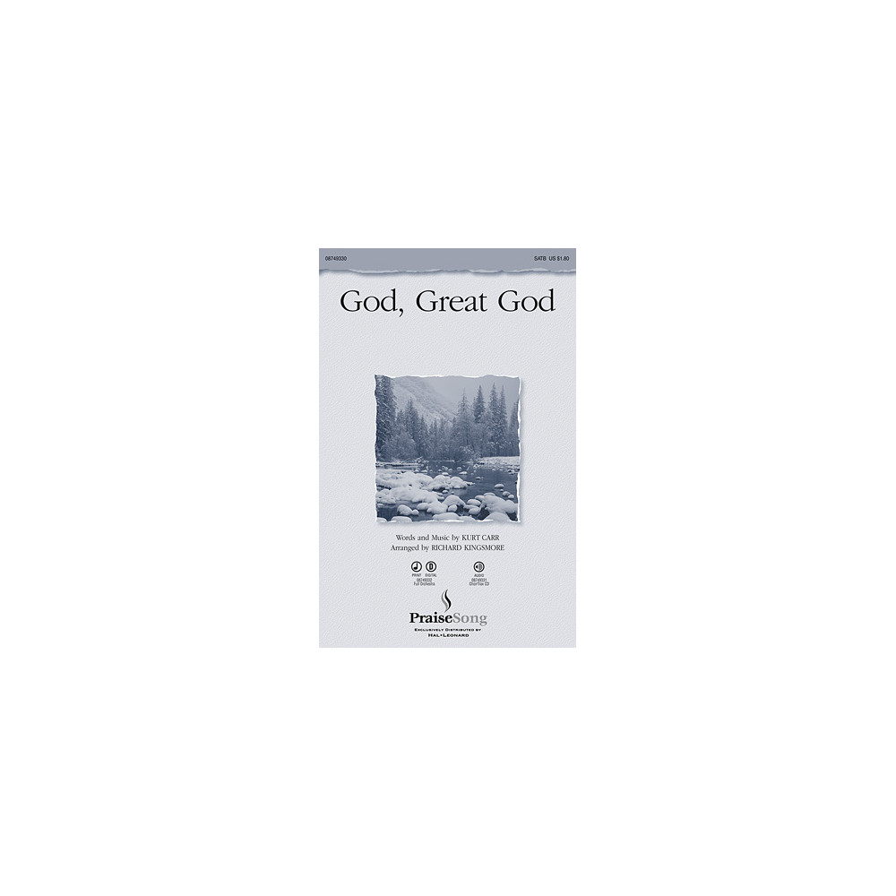 God, Great God - Bb Clarinet 1,2