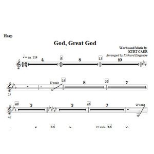 God, Great God - Harp