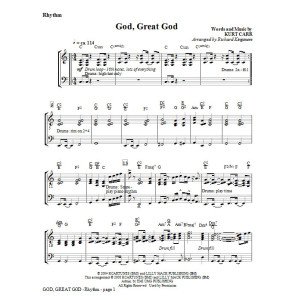God, Great God - Violin 1 & 2