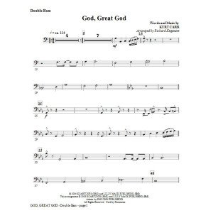 Gott, Großer Gott - Alt-Sax (Horn Sub)