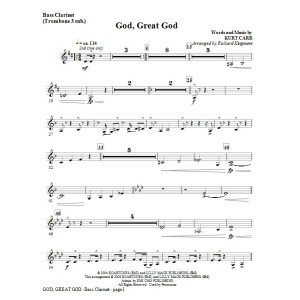 Gott, großer Gott – Fagott (Cello Sub)