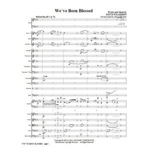 We've Been Blessed - Full Score