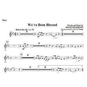 We've Been Blessed - Oboe