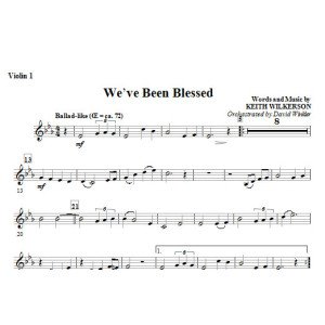Wir wurden gesegnet - Violine 1