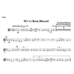 Wir sind gesegnet - Viola