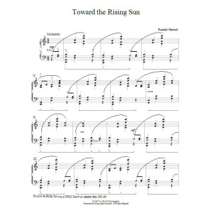 Toward The Rising Sun