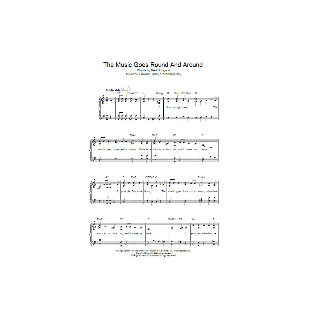 Die Musik geht um und um
