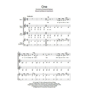One (from A Chorus Line)